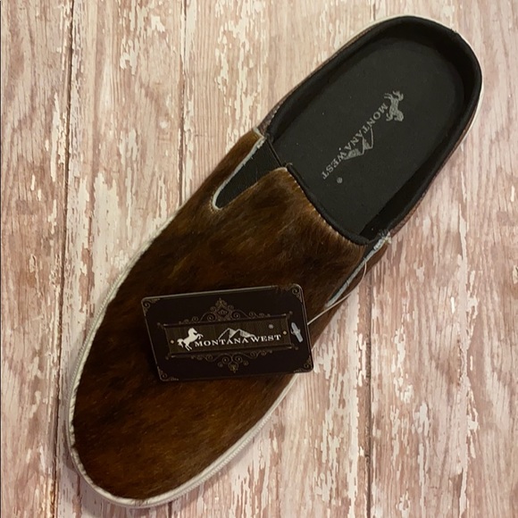 Montana West Genuine Hair Calf Collection Sneaker - Picture 4 of 8